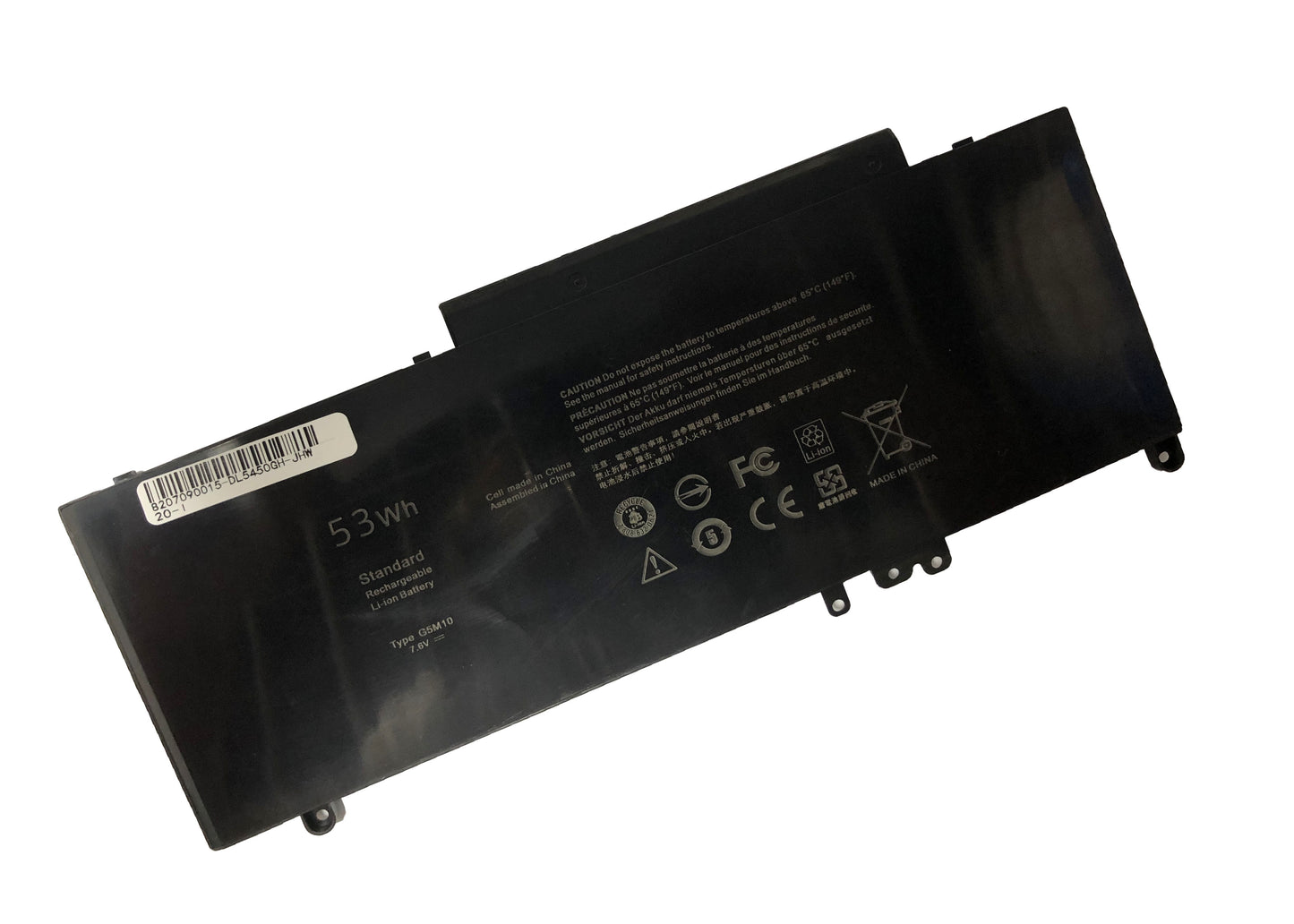 Батерија NRG+ за лаптоп Dell G5M10 7.6V 53Wh