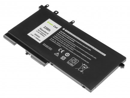Green Cell 3DDDG 93FTF Батерија за Dell Latitude 5280 5490 5590