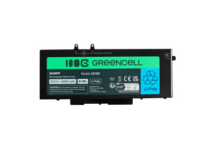 Green Cell батерија 3HWPP за Dell Latitude 5400, 5500, 5510, 5511, 7591