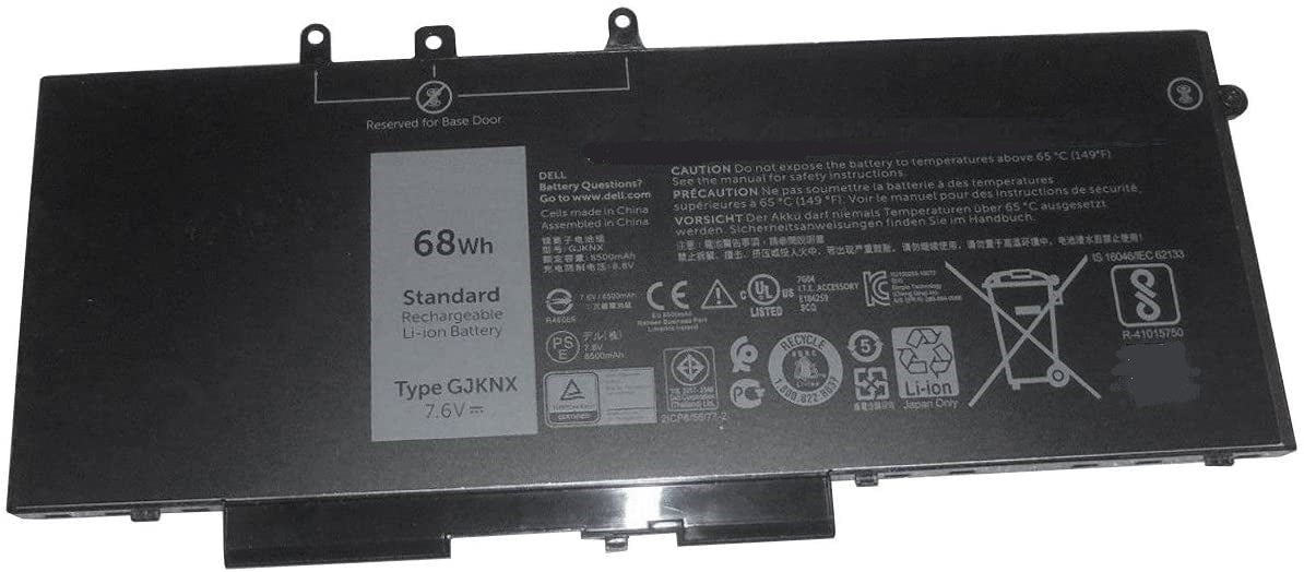 Батерија NRG+ за лаптоп DELL GJKNX 7.6V 68Wh