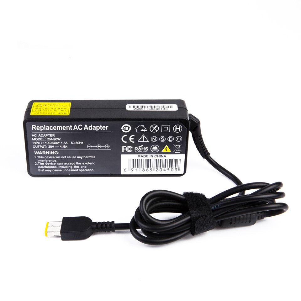 Заменски полнач NRG+ за LENOVO G500 G700 T440 20V 4.5A Square Pin