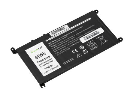 Green Cell YRDD6 1VX1H Батерија за Dell Vostro 5490, 5590, Inspiron 5481, 5482