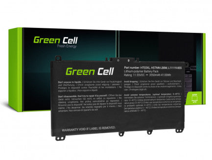 Green Cell батерија HT03XL за HP 250 G7 G8 и Pavilion 15 - itrade.mk