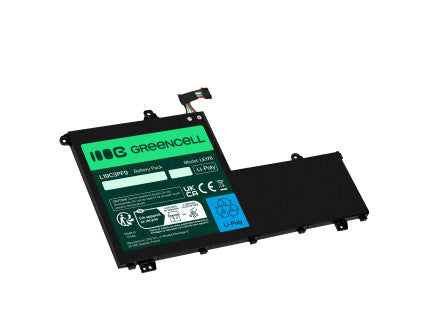 Предна страна на Green Cell батерија L19C3PF1 за LENOVO ThinkBook 14 IIL 15IML - itrade.mk