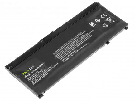 Налепница на Green Cell батерија SR04XL за HP OMEN 15 CE - itrade.mk