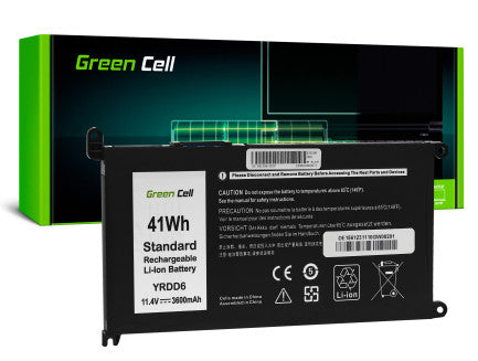 Green Cell батерија YRDD6 1VX1H за Dell Vostro 5490 5590 и Inspiron 5481 - itrade.mk